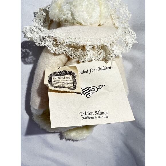 10” Vintage Victorian Plush Bear Tilden Manor Collectible - Picture 9 of 11